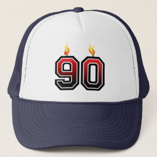 90:e födelsedagsfest truckerkeps