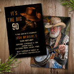 90:e födelsedagsfoto Rustic Cowboyhat Boots Inbjudningar<br><div class="desc">90:e födelsedag Foto Rustic Cowboyen Land Westerna Hat Boots-inbjudan Inbjudan Hämtable Instant Digital Download har ett par lädercowboystövlar med hatt och din personlig 90:e födelsedagsfest inbjudan-information nedan. Lägg till ditt favoritfoto på motsatt sida. Designad av Evco Studio www.zazzle.com/store/evcostudio</div>
