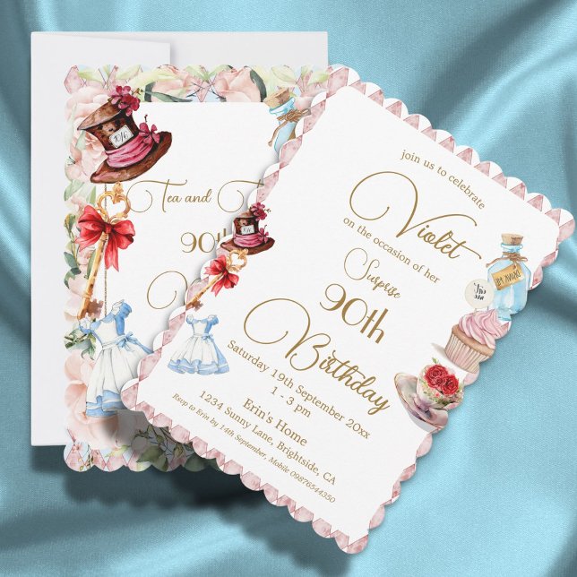 90:e födelsedagsteamet och Tarts Alice Wonderland (Skapare uppladdad)