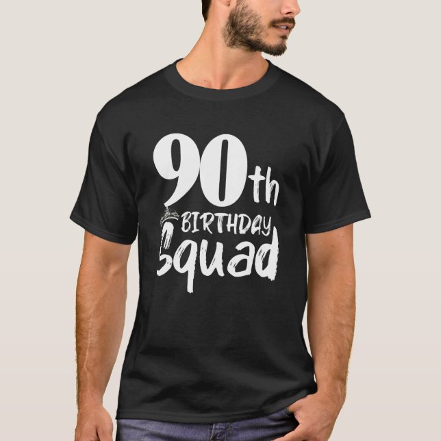 90:e födelsetalet i Party 90 gamla T Shirt (Framsida)