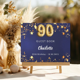 90:e havets blå guld-stjärnor gästböcker