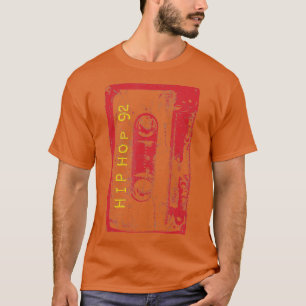 90:e Hip hop DJ Rap Mixtape Retro Cassette T Shirt