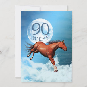 90:e inbjudan till Spirit-häst