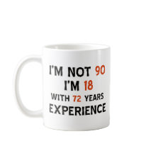 90:e kalla födelsedagdesigner