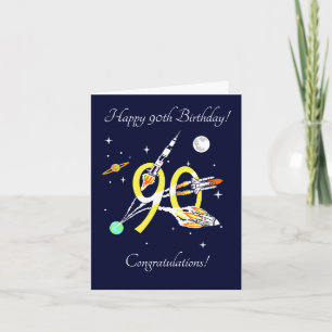 90:e utrymmeskrällor - födelsekort kort