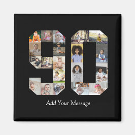 90 Fotokollage Magnet