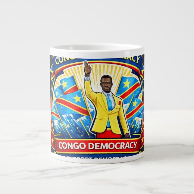 90 minuter utan rörelse – Den legendariske Congo F Jumbo Mugg (Framsidan)