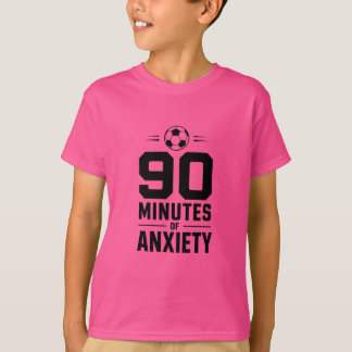 90 minuters ångest T-shirt – Fotbollsfan