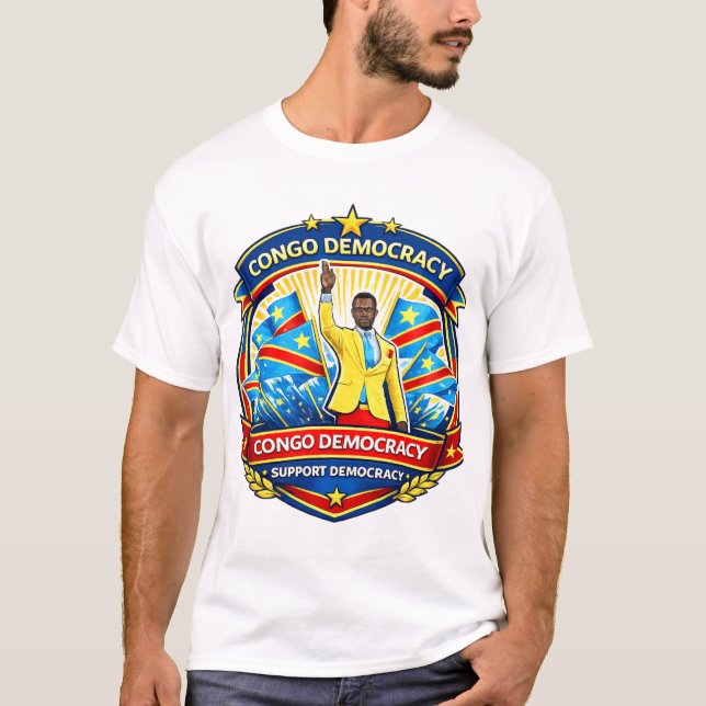 90 Minutes Without Moving – The Legendary Congo Fa T Shirt (Framsida)