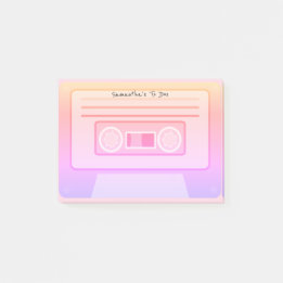 90:s ångvågsprogram för estetisk Anpassningsbar ti Post-it Block