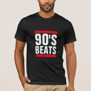 90:S HIP HOP BEATS GRAPHIC MANAR T SHIRT