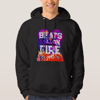 90:S HIP HOP BEATS PÅ BRAND DJ GRAPHIC HOODIE