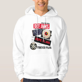 90:S HIP HOP DEF SYLT FÖR PLAYAGRAPHIC MANAR HOODIE