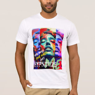 90:S HIP HOP HYPNOTISERA URBAN-GRAFISK T SHIRT