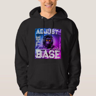 90:S HIP HOP JUSTERAR BASE GORILLA GRAPHIC HOODIE