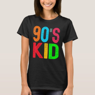 90:s Kid Vintage Retro Party T Shirt