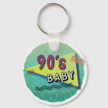 90:s nyckelkedja Baby Mönster