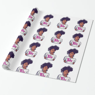 90:s Papper för omslagning av streck Presentpapper