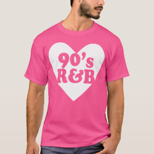 90:s RB Kärlek Heart RNB Music T Shirt