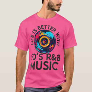 90:s RB Music För manar Women Girl Rnb Älskare Rry T Shirt