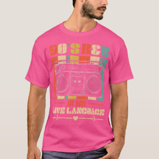90:s RB Music För manar Women Girl Rnb Älskare T Shirt