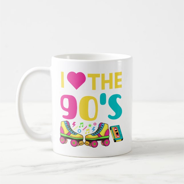 90 S, vintagens 90-talets utrustning Kaffemugg (Vänster)