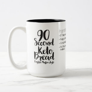 90 Second Keto Bread Mugg Recipe - LRG MUGG
