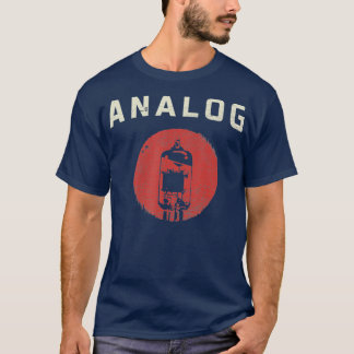 90-tal av den analoga vintagen för vakuumrör t shirt