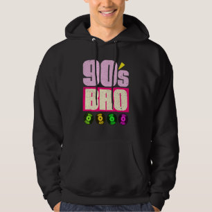 90-tal Bro Vinyl 90s Music 1990s Temaparty Ninnute Hoodie