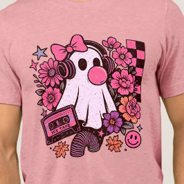 90-tal Bubblegum Aesthetic Retro Ghost Girl Hallow T Shirt