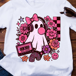 90-tal Bubblegum Aesthetic Retro Ghost Girl Hallow T Shirt