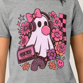 90-tal Bubblegum Aesthetic Retro Ghost Girl Hallow T Shirt