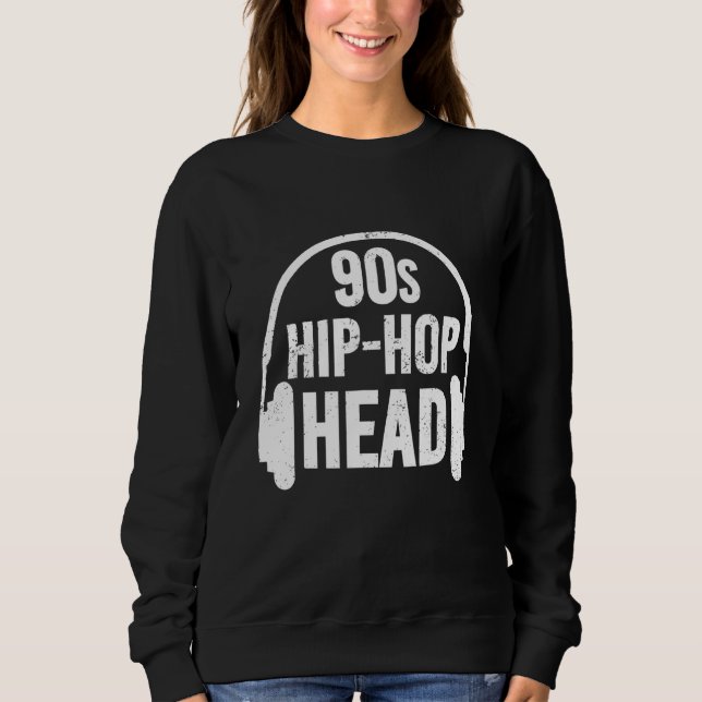 90-tal Hip hop Head T Shirt (Framsida)