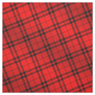 90-tal Inspired Play Mönster Grunge Red Black Ombr Tyg
