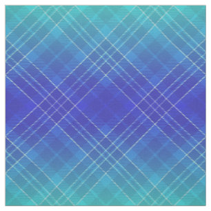 90-tal Ljusplay Mönster Aqua Blue Ombre Unisex Tyg