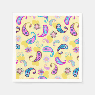90-tal Paisley Pappersservett