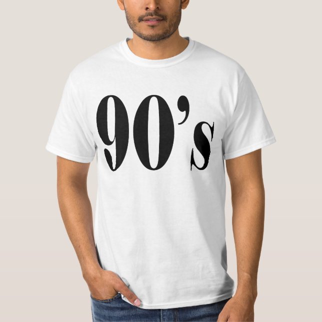 90-tal t shirt (Framsida)