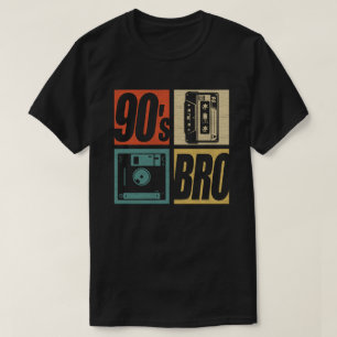 90-talet Bro 1990-talet Mode 90-Temapartyet 90-tal T Shirt