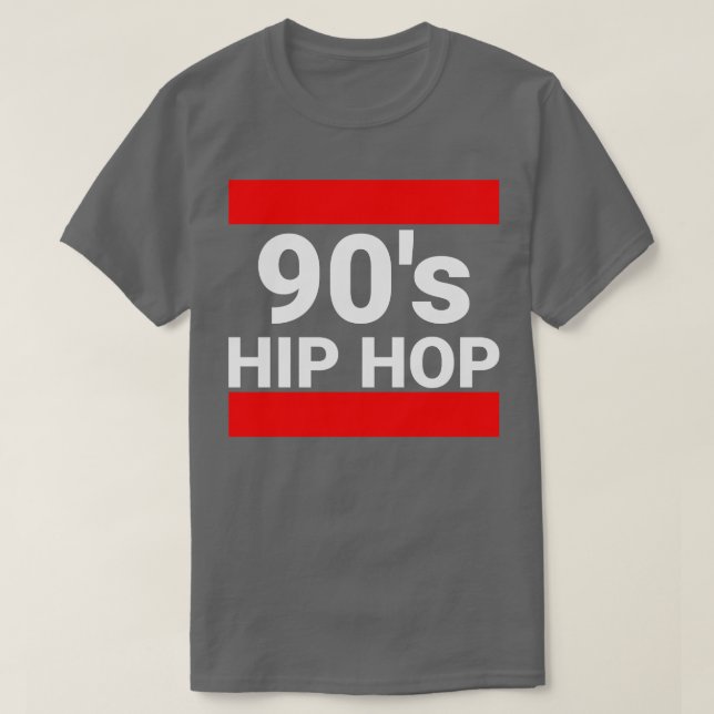 90-talet Hip hop T Shirt (Design framsida)