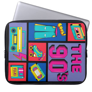 90-talet laptop fodral