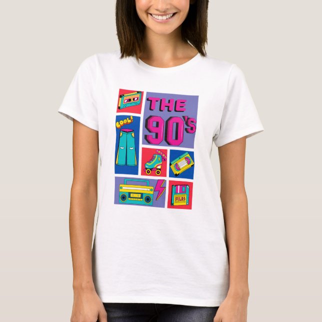 90-talet t shirt (Framsida)
