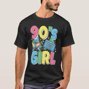 90-talets 90-talets teori för flickor på 90-talet t shirt
