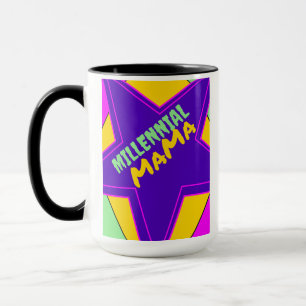 90-talets Baby Millennium Mamma Mugg
