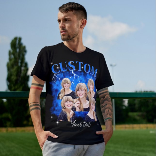 90-talets bootleg rap-tröja anpassad fototräja t shirt (Skapare uppladdad)