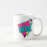 90-talets brista Retro-skam över 90-talets Bachelo Kaffemugg<br><div class="desc">1900-talets grundskola för Bachelorette-partiet</div>