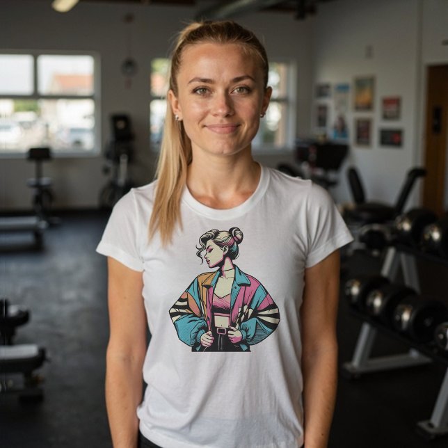 90-talets estetiska 90-talskonst t shirt (90s aesthetic Nineties Pop Art T-Shirt)