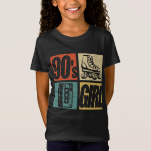 90-talets flicka 1990-tal Mode 90-Temapartyet Nitt T Shirt