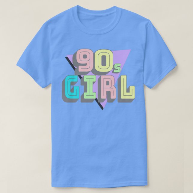 90-talets flicka t shirt (Design framsida)