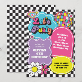 90-talets födelsedag med Retro Inbjudningar