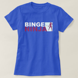 90-talets gångjärnsbevakning av kvinnlig Ninja-Lil T Shirt